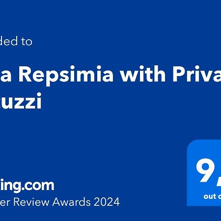 Villa Repsimia With Private Jacuzzi 코키노스 피르고스 외부 사진