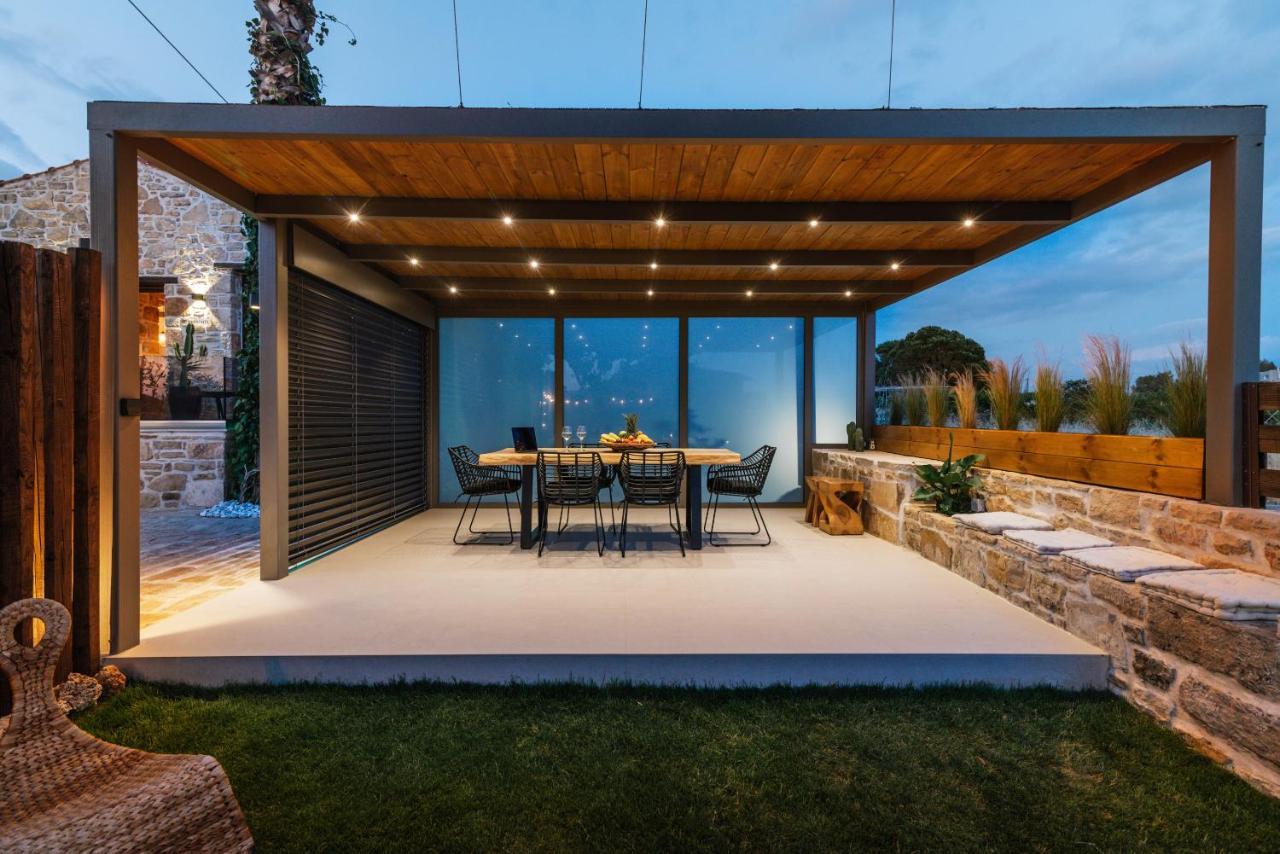 Villa Repsimia With Private Jacuzzi 코키노스 피르고스 외부 사진