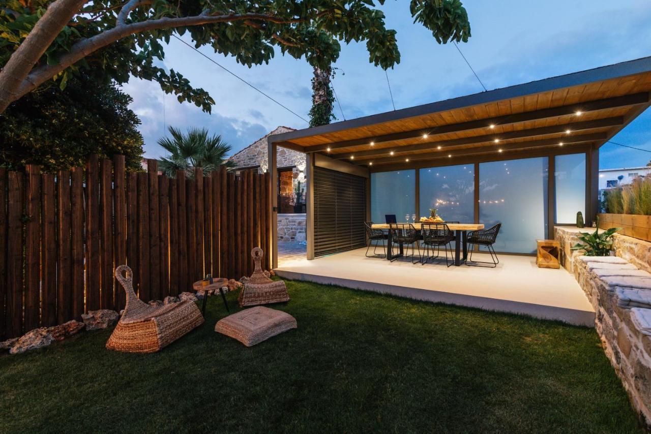 Villa Repsimia With Private Jacuzzi 코키노스 피르고스 외부 사진